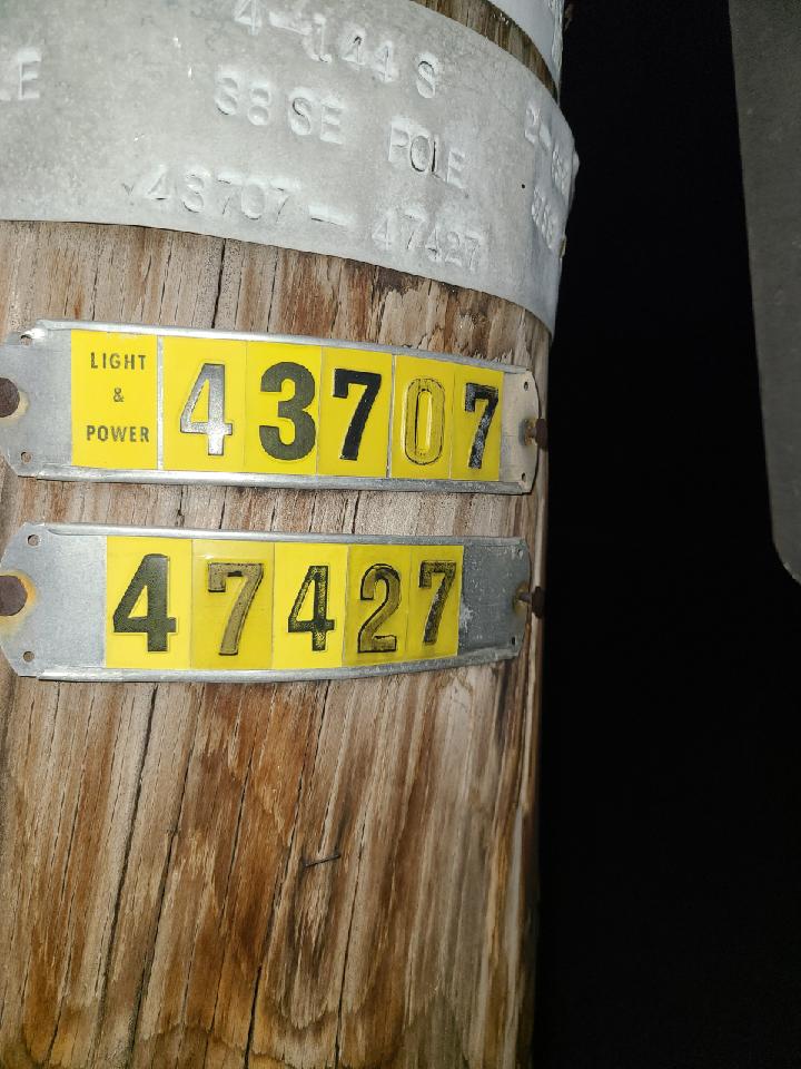 Example of Street Pole
